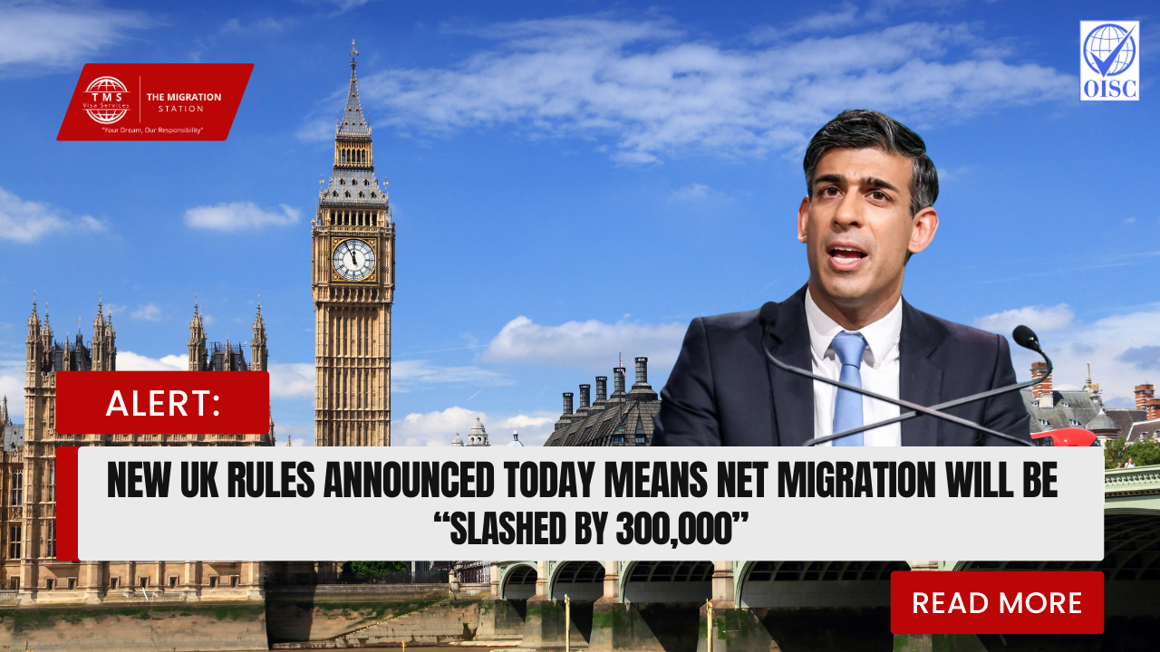 Breaking News: UK Unveils Bold Immigration Reforms to Cut Net Migration by 300,000!